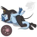  1:1 2022 4_toes 5_fingers 5_toes alpha_channel anthro anubian_jackal barefoot black_body black_claws black_fur blue_body blue_eyes blue_hair blue_pawpads blue_scales bodily_fluids breasts brown_eyes butt canid canine canis claws cum cum_in_pussy cum_inside digital_media_(artwork) duo feet female female_on_bottom female_penetrated fingers fur genital_fluids hair hi_res holding_another horn impregnation internal jackal jibade kissing kobold legs_around_partner looking_pleasured male male/female male_on_top male_penetrating male_penetrating_female mammal narrowed_eyes nude on_bottom on_top ovum pawpads paws penetration scales scalie sera_(sera) seraotoro sex simple_background sperm_cell toe_claws toe_curl toes transparent_background vaginal vaginal_penetration white_claws wrinkled_feet 