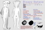  2022 3:2 absurd_res anthro arctic_fox black_sclera bloopy_hatena butt canid canine canis chest_tuft close-up digital_drawing_(artwork) digital_media_(artwork) english_text eyelashes felid fox fur grey_background hair hi_res hybrid lion male mammal model_sheet nonbinary_(lore) nude open_mouth pantherine pupils shaded simple_background simple_shading slim smile snaggle_tooth solo standing teeth text tongue trales tuft watermark white_body white_fur white_pupils wide_hips 