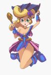  activision anthro breasts brickshoes clothing coco_bandicoot cosplay costume crash_bandicoot_(series) crossover dark_magician_girl duel_monster female fur hi_res nipples solo video_games yu-gi-oh! 