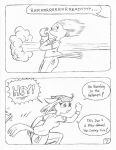 anthro circe_(artist) clipboard clothed clothed_anthro clothed_female clothing comic dialogue duo dust_cloud earth_pony english_text equid equine eyelashes female friendship_is_magic fully_clothed fully_clothed_anthro fully_clothed_female hasbro horn horse mammal my_little_pony mythological_creature mythological_equine mythology offscreen_character pony rarity_(mlp) running salon spa speech_bubble suri_polomare_(mlp) tail text unicorn unicorn_horn yelling