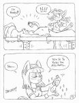 anthro blush blush_lines circe_(artist) clothed clothed_anthro clothed_female clothing comic cutie_mark dialogue duo earth_pony english_text equid equine exclamation_point eyelashes female friendship_is_magic fully_clothed fully_clothed_anthro fully_clothed_female hasbro horn horse lotion lotion_bottle mammal massage massage_oil massage_table massager my_little_pony mythological_creature mythological_equine mythology partially_clothed_anthro partially_clothed_female pony rarity_(mlp) salon spa spa_treatment speech_bubble suri_polomare_(mlp) tail text towel unicorn unicorn_horn