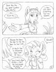 5_fingers anthro blush blush_lines circe_(artist) clipboard clothed clothed_anthro clothed_female clothing comic dialogue duo earth_pony english_text equid equine eyelashes female fingers friendship_is_magic fully_clothed fully_clothed_anthro fully_clothed_female hasbro horn horse mammal my_little_pony mythological_creature mythological_equine mythology pony rarity_(mlp) salon spa speech_bubble suri_polomare_(mlp) text unicorn unicorn_horn