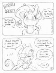 anthro circe_(artist) clothed clothed_anthro clothed_female clothing comic dialogue english_text equid equine eyelashes female friendship_is_magic fully_clothed fully_clothed_anthro fully_clothed_female hasbro horn mammal my_little_pony mythological_creature mythological_equine mythology rarity_(mlp) solo speech_bubble tail text unicorn unicorn_horn