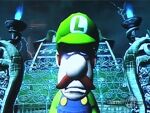  clothed clothing human human_only low_res luigi luigi&#039;s_mansion male mammal mario_bros nintendo not_furry sad screencap solo video_games 