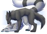  &lt;3 2022 4_toes absurd_res ambiguous_penetration blue_eyes blue_pawpads canid canine duo ears_back eyebrows eyelashes eyes_closed feet female female_penetrated feral feral_on_feral feral_penetrated feral_penetrating feral_penetrating_feral fur fur_markings grey_body grey_fur hi_res jay_(zenrii) licking male male/female male_penetrating male_penetrating_female mammal markings narrowed_eyes neck_lick on_bottom on_top pawpads paws penetration pivoted_ears sex signature simple_background toes tongue tongue_out white_body white_fur zenrii 