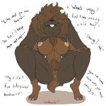  anthro crouching female fluffy hi_res invalid_tag lagomorph leporid levidos mammal pubes rabbit short_stack solo 