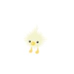  ambiguous_gender avian avis_rivalis beak biped cocone colored feathers lineless livly_(species) low_res simple_background solo thumbnail yellow_body yellow_feathers yellow_feet 
