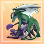  1:1 avianna bodily_fluids cum cum_in_pussy cum_inside dominant dominant_male dragon duo feathered_dragon feathers female feral firesalts genital_fluids group hi_res male male/female marsar scalie submissive submissive_female western_dragon 