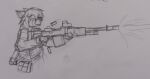  anthro chibi female gun hi_res mk14_mod0 ranged_weapon rifle shotgun solo toony weapon 