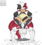  anal anal_penetration anthro balls big_balls big_breasts big_dom_small_sub big_penis bodily_fluids breasts cum cum_in_ass cum_inflation cum_inside cum_while_penetrated dominant ejaculation excessive_cum excessive_genital_fluids female generation_4_pokemon generation_7_pokemon genital_fluids genitals gynomorph gynomorph/male hi_res huge_balls huge_breasts huge_penis hyper hyper_balls hyper_cum hyper_genitalia hyper_penis inflation intersex intersex/male larger_female larger_gynomorph larger_intersex looking_pleasured lycanroc male midnight_lycanroc mklancer00 nintendo nude penetration penis pokemon pokemon_(species) riolu size_difference smaller_male video_games 