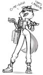  absurd_res anthro canid canine canis chilllum clothing eyewear female footwear hi_res illumination_entertainment mammal porsha_crystal shoes sing_(movie) sketch solo sunglasses text wolf 