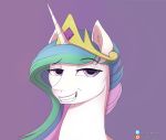  equine female feral friendship_is_magic horn horse kosame looking_at_viewer mammal my_little_pony pony princess_celestia_(mlp) 