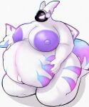  absurd_res anthro areola belly big_areola big_belly big_breasts blush breasts female fetal_kick fetal_movement fish hi_res huge_belly huge_breasts hybrid hyper hyper_belly hyper_breasts lila_(riryiskool) machine marine mcerror pregnant protogen shark shark_fin shark_tail smile solo thick_thighs 