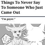  anthro antlers beastars canid canine canis cervid competitive duo english_text facefullofgarb horn humor legoshi_(beastars) louis_(beastars) male mammal meme text wolf 