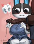  animal_crossing anthro artist_name balls bigatomics bodily_fluids brown_body brown_skin cheat clothing dotty_(animal_crossing) dress duo erection female genital_fluids genitals human human_on_anthro human_on_female infidelity interspecies lagomorph leporid male male/female male_human/anthro_female mammal nintendo penis precum rabbit sitting smile sweat vein veiny_penis video_games villager_(animal_crossing) 