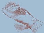  2021 anthro armpit_hair biped body_hair bottomwear breath breath_cloud canid canine canis chest_grab clothed clothing cloud_emanata cwasaunt digital_drawing_(artwork) digital_media_(artwork) dire_(fortnite) emanata epic_games eyebrows fortnite frown fur hair half-length_portrait hand_behind_head happy_trail head_tuft hi_res huff looking_at_viewer lying male mammal monochrome mostly_nude navel neck_tuft on_back portrait pose pubes simple_background sketch skirt solo tail_motion tailwag three-quarter_view topless topless_anthro topless_male tuft upper_body video_games were werecanid werecanine werewolf white_background wolf 