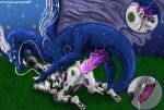  all_fours ankle_cuffs anthro anthro_on_feral anthro_penetrated anus azure_(noniethepup) balls bestiality big_dom_small_sub black_pawpads blue_body blue_scales bodily_fluids bound chain claws clenched_teeth close-up collar cuff_(restraint) cum cum_in_ass cum_inside deliciousclickbait999 doggystyle dominant dragon duo face_lick felid female feral feral_penetrating feral_penetrating_anthro forced from_behind_position fur genital_fluids genitals glowing glowing_markings gradient_tongue grass green_eyes grey_body grey_fur hi_res horn knot licking looking_angry male male/male mammal markings membrane_(anatomy) membranous_wings nekoeko night nude one_eye_closed one_leg_up outside pantherine pawpads penetration penile_spines penis pinned plant precum purple_tongue raised_leg restraints ridiculous_fit rough_sex scales sex size_difference sky smaller_penetrated snow_leopard spider_web spread_wings star starry_sky tail_mouth teeth tight_fit tongue tongue_out unusual_anatomy unusual_tail whiskers white_eyes wings wrist_cuffs 