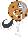  anthro canid canid_demon clothing cookie cookie_costume costume demon female food food_costume hellhound helluva_boss hi_res loona_(helluva_boss) mammal marco_demonwolf solo 