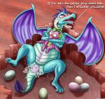  absurd_res birth dragon duo egg ember_(disambiguation) female friendship_is_magic hasbro heartlessangel3d hi_res male male/female my_little_pony oviposition pregnant size_difference spike_(mlp) 