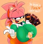  &lt;3 5_fingers accessory ambiguous_penetration amy_rose anthro artist_name balls bedroom_eyes big_breasts big_penis black_eyebrows black_eyelashes black_eyes black_nose blush blush_lines bodily_fluids bottomwear breasts butt button_(fastener) card classic_amy_rose classic_sonic_(universe) cleavage_cutout clothed clothing countershading cum cum_drip cum_inside dress_shirt dripping english_text erection eulipotyphlan eyebrows eyelashes female fingers flower fur genital_fluids genitals gesture glistening glistening_eyes glistening_nose gloves green_clothing green_dress_shirt green_shirt green_topwear hair half-closed_eyes handwear head_tuft headband headgear headwear hedgehog hi_res holding_card holding_object huge_breasts long_eyelashes looking_at_viewer mammal multicolored_body narrowed_eyes open_mouth open_smile orange_background orange_bottomwear orange_clothing orange_skirt ota_(artist) penetration penis pink_body pink_ears pink_fur pink_hair plant pointing pointing_at_viewer pussy quills red_clothing red_headband red_headgear red_headwear red_tongue seductive sega sex shirt short_hair signature simple_background skirt small_tail smile solo sonic_the_hedgehog_(series) sparkles speech_bubble steam tan_arms tan_body tan_breasts tan_countershading tan_inner_ear tan_skin tarot_card teeth teeth_showing text thick_thighs tongue topwear tuft two_tone_body white_clothing white_gloves white_handwear wide_hips 