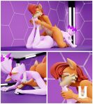  3d_(artwork) 5_fingers 5_toes anthro archie_comics barefoot blaze_the_cat blender_(software) breasts chipmunk digital_media_(artwork) domestic_cat duo feet felid feline felis female female/female fingers foot_fetish foot_lick foot_play fur ground_squirrel hair hi_res humanoid_feet licking mammal nipples nude red_hair rodent sally_acorn sciurid sega soles sonic_the_hedgehog_(archie) sonic_the_hedgehog_(comics) sonic_the_hedgehog_(series) toes tongue tongue_out unuxory 