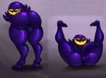  a_hat_in_time alternate_form anthro armless aspenofsimpcon big_butt big_penis butt feet genitals ghost male meme neck_tuft penis purple_body short_stack smug snatcher_(ahit) solo spirit thick_thighs tuft wide_hips yellow_eyes 
