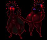  &lt;3 a_hat_in_time anthro aspenofsimpcon big_butt breasts butt chubby_female crown female ghost hair holding_butt huge_butt humanoid long_hair queen_vanessa_(ahit) red_body red_eyes short_stack slightly_chubby solo spirit thick_thighs wide_hips 