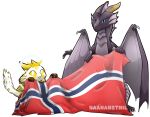  absurd_res angel dragon duo flag hi_res horn icon invalid_tag ko-fi naanahstnil norway norwegian reward smile supporter 