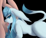  2vv7 6:5 ambiguous_gender bestiality blue_sclera bodily_fluids duo ears_down eeveelution fellatio feral generation_4_pokemon glaceon glistening glistening_body glistening_skin hi_res human human_on_feral interspecies lying male male/ambiguous mammal nintendo on_front oral paws penile pivoted_ears pokemon pokemon_(species) pupils raised_tail saliva saliva_string sex sweat sweatdrop video_games white_pupils 
