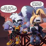  absurd_res anthro canid canine canis coffee_mug corythec duo female hi_res idw_publishing lemur mammal primate sega sonic_the_hedgehog_(comics) sonic_the_hedgehog_(idw) sonic_the_hedgehog_(series) strepsirrhine tangle_the_lemur whisper_the_wolf wolf 