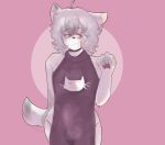  anthro breasts canid canine canis digital_media_(artwork) domestic_dog furry genitals girly invalid_tag male mammal penis solo suite 