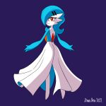  absurd_res accessory gardevoir generation_3_pokemon hair_accessory hi_res jdanieloart looking_at_viewer male nintendo pokemon pokemon_(species) solo video_games 