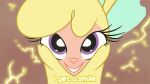  alpaca camelid eyelashes female feral hi_res hitsuji lightning long_eyelashes looking_at_viewer lyrics mammal paprika_paca_(tfh) smile_hd smoke solo text them&#039;s_fightin&#039;_herds 