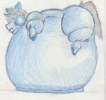  belly big_belly bloated blueberry_inflation bodily_fluids drooling equid equine fan_character general_(disambiguation) hi_res horse impossibly_large_belly inflation male mammal overweight pegasus pony saliva solo suggestive tongue tongue_out wings 