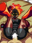  absurd_res anthro armarouge duo ejaculation fattmana female hi_res humanoid interspecies male male/female nintendo pokemon pokemon_(species) pokephilia video_games 