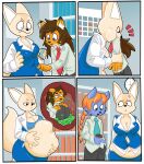  aggressive_retsuko angry anthro belly belly_overhang bf-felz big_belly blouse bodily_fluids bottomwear bra braided_hair braided_ponytail breasts brown_hair businesswear canid canine cellphone clothed clothing comic cross-popping_vein digestion duo felid female female_pred fennec fenneko fox hair head_in_mouth hi_res holding_belly inside inside_stomach internal long_hair male male_prey mammal medium_breasts navel necktie office open_clothing open_shirt open_topwear oral_vore organs pantherine pencil_skirt phone poking sanrio shirt skirt stomach stomach_acid straining_buttons swallowing tiger topwear underwear vest vore weight_gain wrist_grab 