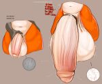 2020 accessory anthro balls balls_expansion big_balls big_penis bodily_fluids canid canine cock_ring cutaway english_text expansion fox genital_expansion genitals heavy_balls huge_balls huge_penis humanoid humanoid_genitalia humanoid_penis hyper hyper_balls hyper_genitalia hyper_penis hyper_sperm jewelry male mammal marilyn_(quotefox) meme no_nut_november orgasm_denial penis penis_accessory penis_expansion penis_jewelry pent_up quotefox simple_background solo sperm_cell sweat text vein veiny_balls veiny_penis 