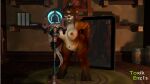  anthro blizzard_entertainment breasts butt female fur genitals hair hi_res inside mammal mirror multicolored_body multicolored_fur nipples nude pandaren pussy solo staff toxik_enzis two_tone_body two_tone_fur ursid video_games warcraft weapon 