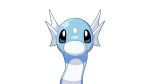  2022 ambiguous_gender blue_body blue_head dratini drunk_oak feral front_view generation_1_pokemon hi_res looking_at_viewer multicolored_body multicolored_head nintendo pokemon pokemon_(species) solo video_games white_body 