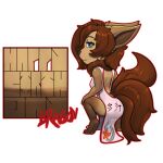 3_tails asian_clothing bear213 birthday blue_eyes brown_hair butt chinese_clothing chinese_dress clothing dress east_asian_clothing eevee emoji female generation_1_pokemon hair multi_tail nintendo pearl_(pearl123_art) pokemon pokemon_(species) tail thick_thighs twirking