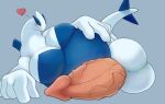 &lt;3 2022 absurd_res animal_genitalia anthro arm_support balls bedroom_eyes belly big_balls big_belly big_hands big_moobs big_penis biped blue_body blush digital_drawing_(artwork) digital_media_(artwork) double_chin erection feet generation_2_pokemon genitals green_eyes grey_background hand_on_hip hand_on_stomach hi_res huge_balls huge_belly huge_penis hyper hyper_balls hyper_genitalia hyper_penis legendary_pokemon looking_at_viewer lounging lugia lying male moobs multicolored_body narrowed_eyes nintendo nude obese obese_anthro obese_male on_side overweight overweight_anthro overweight_male penis pokemon pokemon_(species) seductive simple_background smile smiling_at_viewer solo tail two_tone_body vein veiny_penis white_body xeniyy