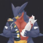 abs dildo dildo_transformation garchomp generation_3_pokemon generation_4_pokemon hi_res inanimate_transformation male nintendo pecs pokemon pokemon_(species) repeated seviper sex_toy sex_toy_transformation simple_background solo transformation zangoose