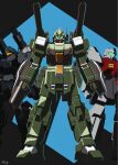  beam_cannon commentary_request comparison earth_federation gm_iii gundam highres hiwa_industry jeddah jesta_cannon mecha mobile_suit moon_gundam no_humans radio_antenna robot science_fiction shield shoulder_cannon signature 