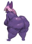  big_breasts big_butt breasts butt goblin hair huge_butt humanoid invalid_tag pink_hair purple_body purple_skin short_stack slightly_chubby spacegob thick vivianne 