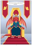 absurd_res anthro chair crown dragon female furniture headgear hi_res queen queen_bri_i royalty solo throne throne_room travis_the_dragon travis_the_dragon_dimension_ride_(comic_series)
