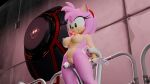 16:9 2024 3d_(artwork) accessory amy_rose anthro areola bound bound_by_tentacles breasts clenched_teeth clothing digital_media_(artwork) eulipotyphlan female genitals gloves gloves_only green_eyes hair hair_accessory hairband handwear handwear_only hedgehog hi_res imminent_sex imminent_tentacle_sex mammal mostly_nude multicolored_body navel nipples pink_body pink_hair pussy sega solo sonic_the_hedgehog_(series) tan_body teeth tentacles twintails3d two_tone_body widescreen