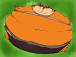 2019 anthro badger black_nose blue_eyes body_inflation bottomwear brown_bottomwear brown_clothing brown_ears brown_hair brown_pants cel_shading clothing colored digital_media_(artwork) edgeofmind fat_fetish female footwear green_background hair huge_cheeks immobile inflation inflation_fetish mammal morbidly_obese morbidly_obese_female mustelid musteline navel obese obese_female open_mouth orange_body overweight overweight_female pants round_body sega shaded shoes simple_background solo sonic_boom sonic_the_hedgehog_(series) spherical_inflation sticks_the_jungle_badger tan_clothing tan_face tan_footwear tan_inner_ear tan_shoes tight_clothing weight_gain