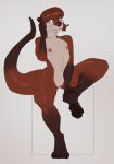  anthro breasts breasts_small female hi_res lutrine mammal mustelid nipples nude pticelov solo 