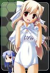  bakutendou bakutendou_(circle) fate/stay_night illyasviel_von_einzbern len school_swimsuit swimsuits tsukihime 