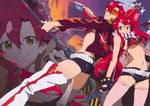  bikini_top tagme tengen_toppa_gurren_lagann thigh-highs yoko 